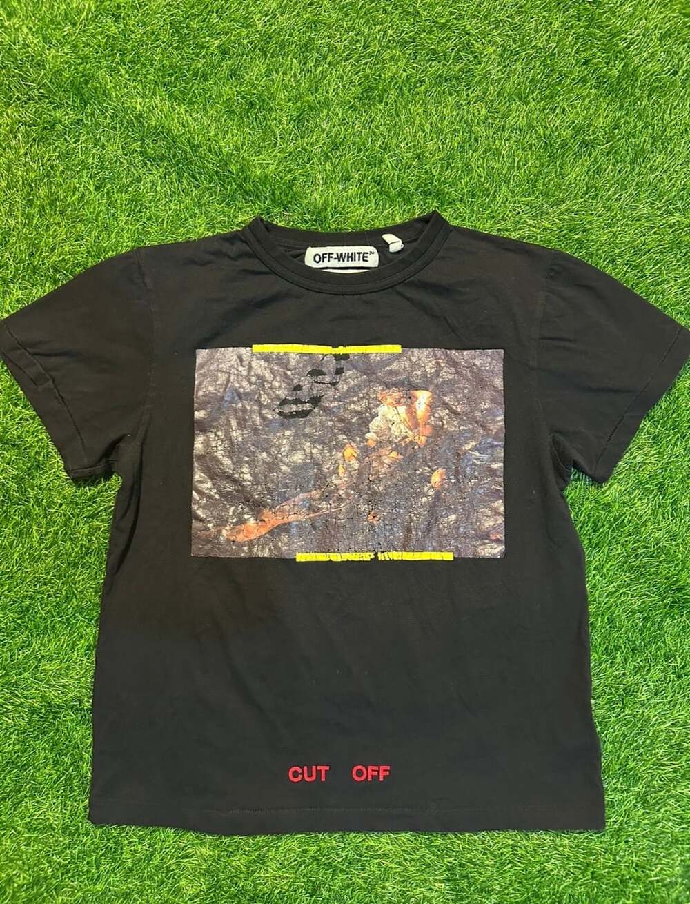 Off-White Spices Arrow Skate T-Shirt Size XS Black